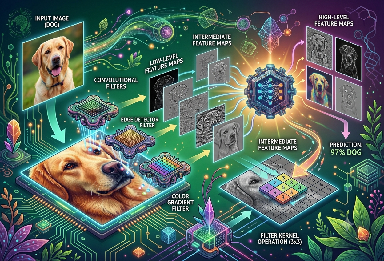 Convolutional Filters & Feature Maps